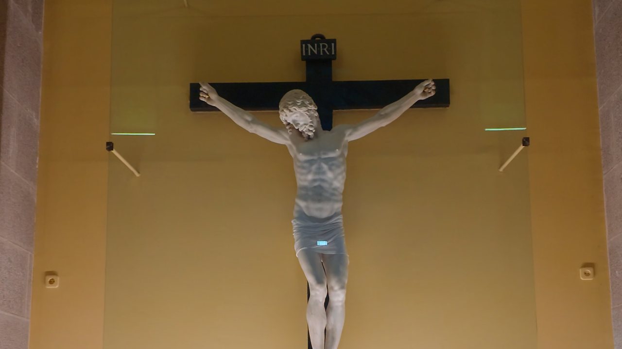 El Cristo de mármol blanco de Benvenuto Cellini
