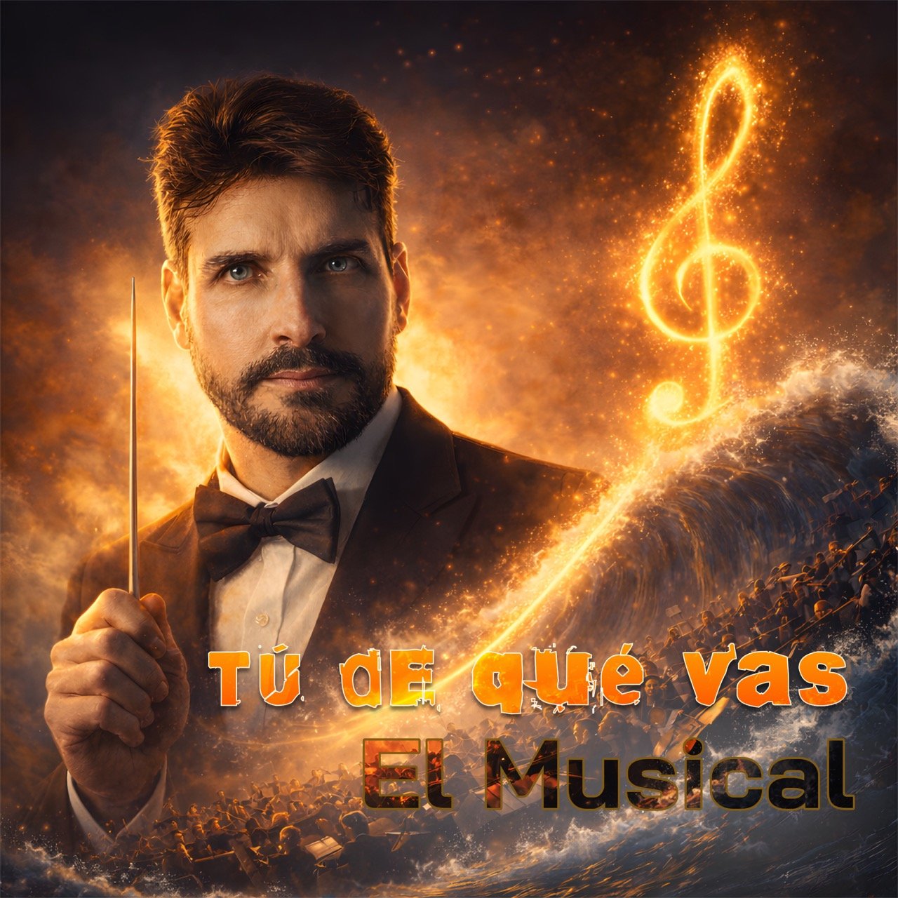 Portada Tú de qué vas, El Musical
